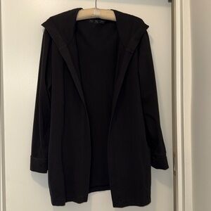 Life Is Good Black Cotton Hoodie